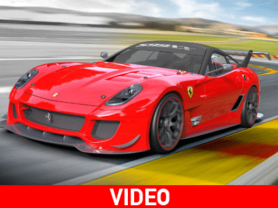 H Ferrari 599XX Evolution των 750 ίππων στην πίστα της Suzuka