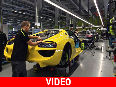 Στο χέρι κατασκευάζεται η 918 Spyder