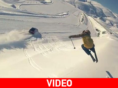Τα AMG εναντίον σκιέρ και snowboarders!
