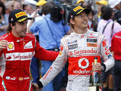 O Alonso στη θέση του Button!