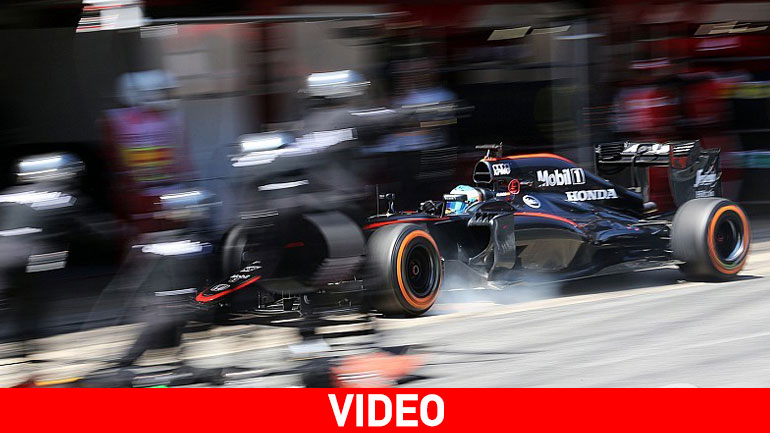 Χωρίς φρένα στα pits o Alonso