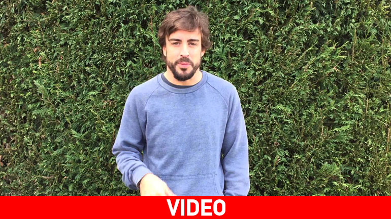 O Alonso ευχαριστεί τους οπαδούς για την υποστήριξή τους