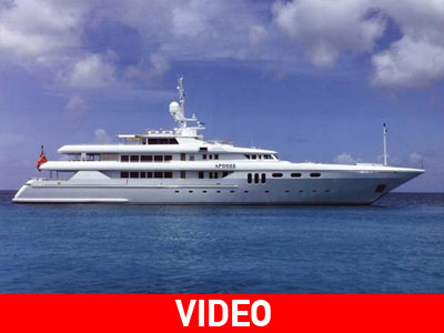 Mega-yacth με 400.000 δολάρια την εβδομάδα!