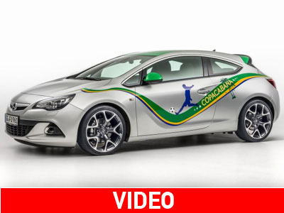 Καθίσματα από γρασίδι, χώροι από άμμο και κοκτέιλ για το Opel Astra!