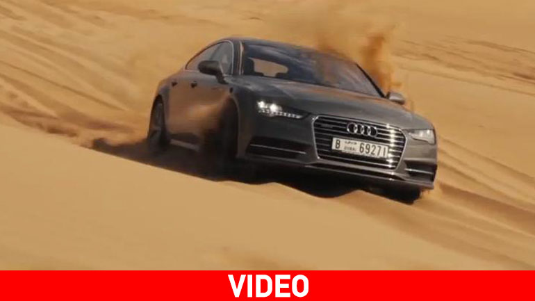 Με το Α7 Sportback στους αμμόλοφους