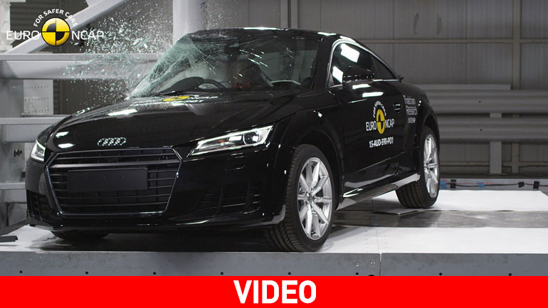 Τέσσερα αστέρια για το νέο Audi TT στα crash test