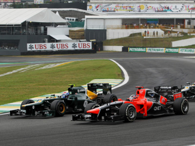 Εκτός από το GP του Austin Marussia και Caterham