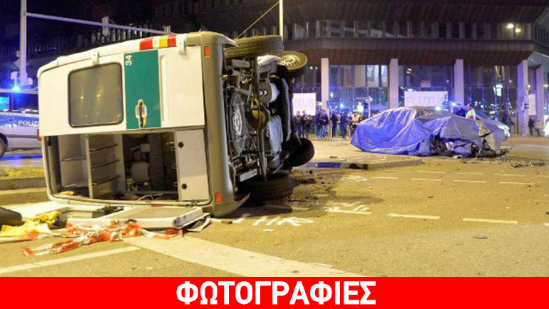 Πρωτότυπη BMW Series 7 τρακάρει με περιπολικό!