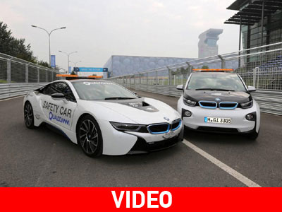 Τα BMW i8 και i3 στο πλευρό της Formula E!