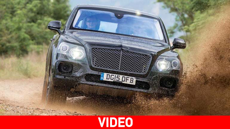 Σκληρό off-road από τo Bentley Bentayga