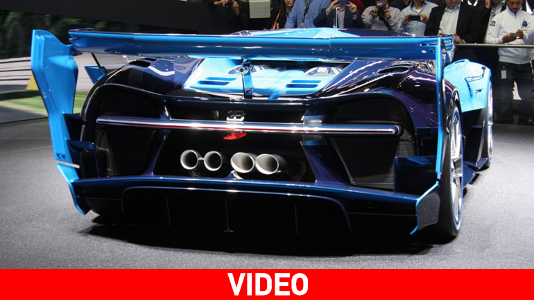Η Bugatti Vision GT βρυχάται!