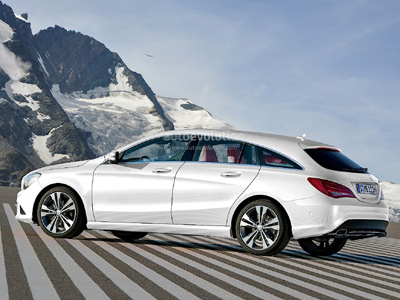 Αρχές του 2015 έρχεται η Mercedes CLA Shooting Brake