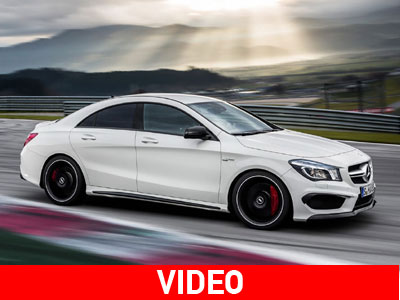 H νέα CLA 45 AMG βάζει «φωτιά» στην πίστα!