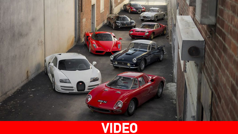 Σε δημοπρασία μια απίστευτη συλλογή αυτοκινήτων