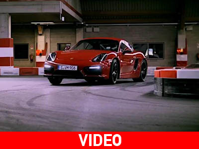 Η Porsche Cayman GTS γυρνάει σαν καρτ!