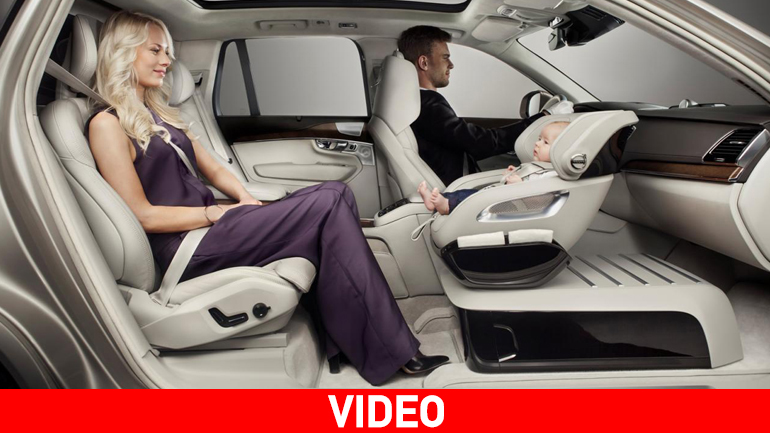 Το παιδικό κάθισμα του μέλλοντος από την Volvo Το παιδικό κάθισμα του μέλλοντος από την Volvo