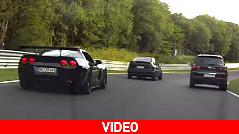 Του έφυγε ο τροχός την ώρα της προσπέρασης