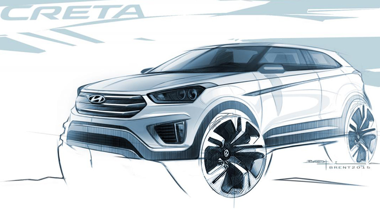 Τα πρώτα σκίτσα του «κρητικού» crossover της Hyundai