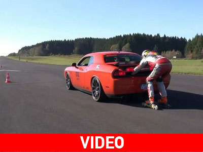 Έκανε roller skate με 200 χλμ./ώρα!