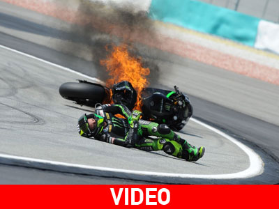 Η απίστευτη πτώση του Espargaro στο GP της Μαλαισίας