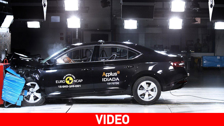 Κορυφαία επίπεδα ασφάλειας από το Skoda Superb