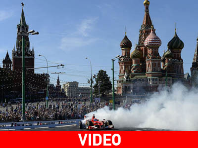Στους δρόμους της Μόσχας με μονοθέσιο της F1