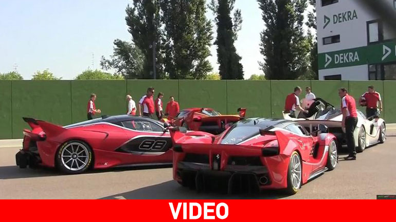 Οι Ferrari FXX K προκαλούν αναστάτωση!