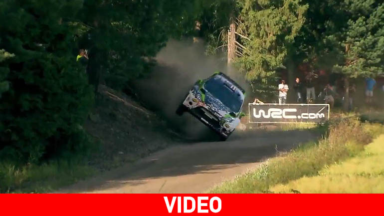 Μόνο σε αυτό το Ράλι βλέπουμε τέτοιες τούμπες