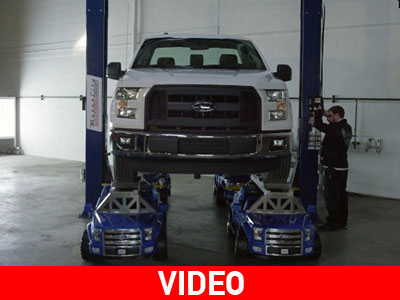 Το Ford F-150 πατά πάνω σε 4 παιδικά αυτοκινητάκια!