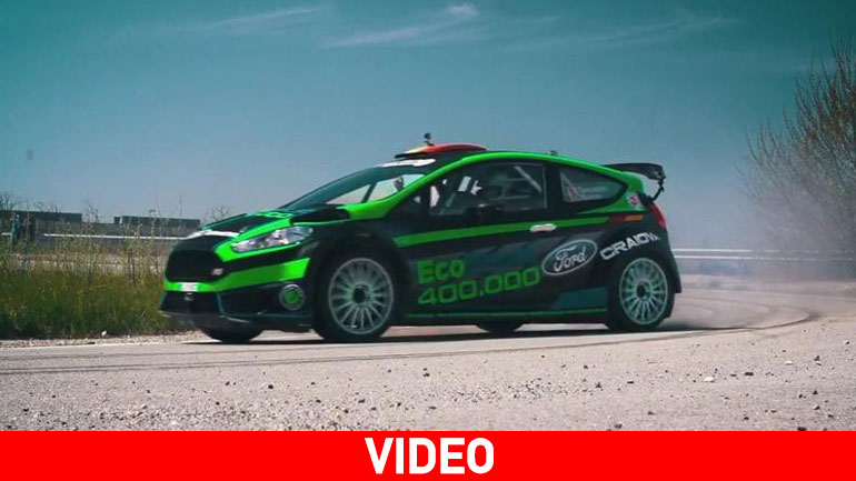 H Ford Ρουμανίας γιορτάζει με Gymkhana