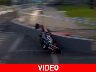 Τρομακτικό ατύχημα στον πρώτο αγώνα της Formula E