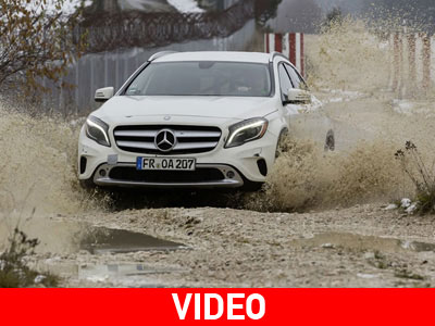 Οι δοκιμασίες της Mercedes GLA