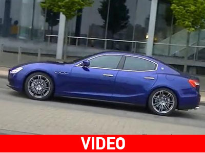 Η Maserati Ghibli στους δρόμους!