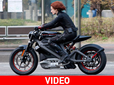 H πρώτη ηλεκτρική Harley Davidson