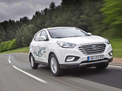 Ρεκόρ αυτονομίας από το Hyundai iX35 Fuel Cell Ρεκόρ αυτονομίας από το Hyundai iX35 Fuel Cell