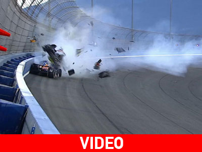 Τρομακτικό ατύχημα στο IndyCar