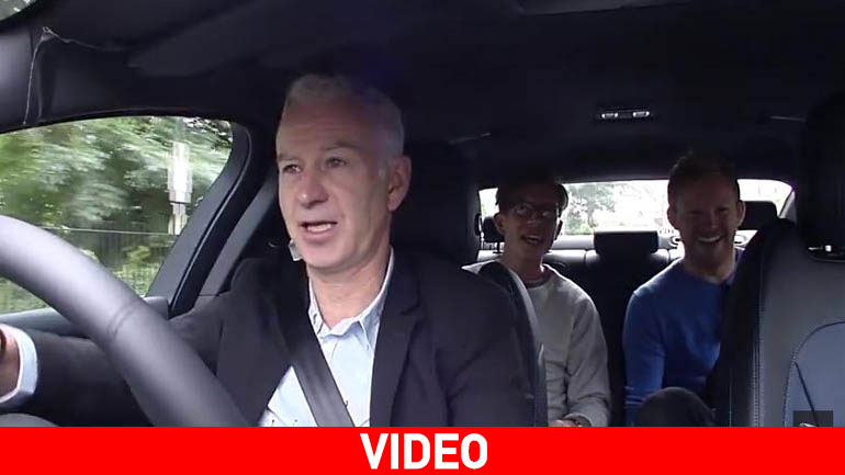 Ο θρύλος του τένις σε ρόλο σοφέρ στο Wimbledon!