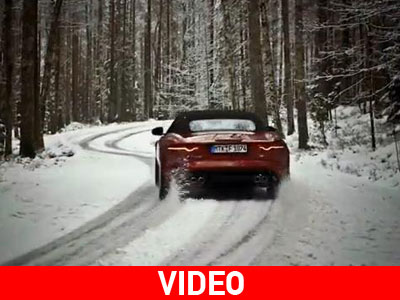 Χορεύοντας με Jaguar στον πάγο!