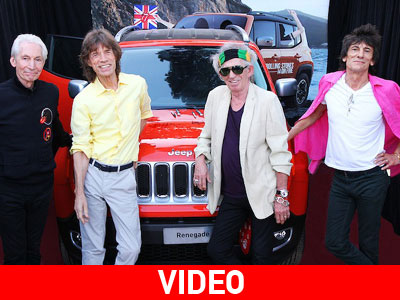 Πωλείται Jeep Renegade με την υπογραφή των Rolling Stones