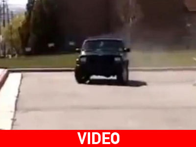 Τι συμβαίνει όταν ντριφτάρεις με ένα Jeep;