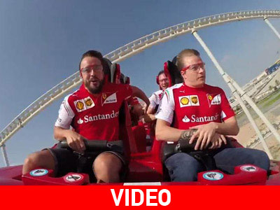 Στο γρηγορότερο τρενάκι του κόσμου οι Alonso και Raikkonen