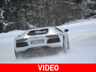 Δαμάζοντας τη Lamborghini Huracan στον πάγο!