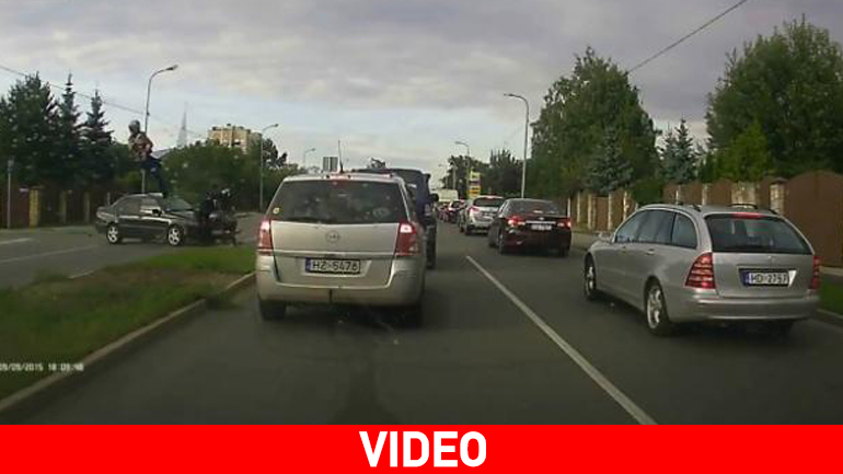 Τρομακτικό ατύχημα με μοτοσικλέτα