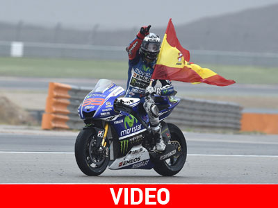 MotoGP Aragon: Όλοι έπεσαν εκτός από τον Lorenzo!