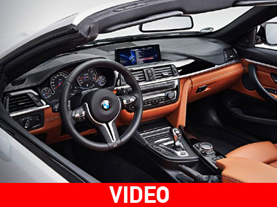 Ο εσωτερικός κόσμος της BMW M4 Cabrio