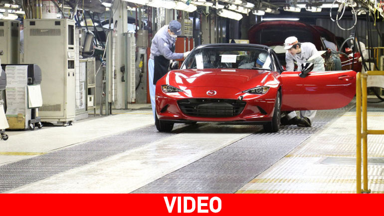 Έτοιμες οι πρώτες μονάδες του νέου MX-5