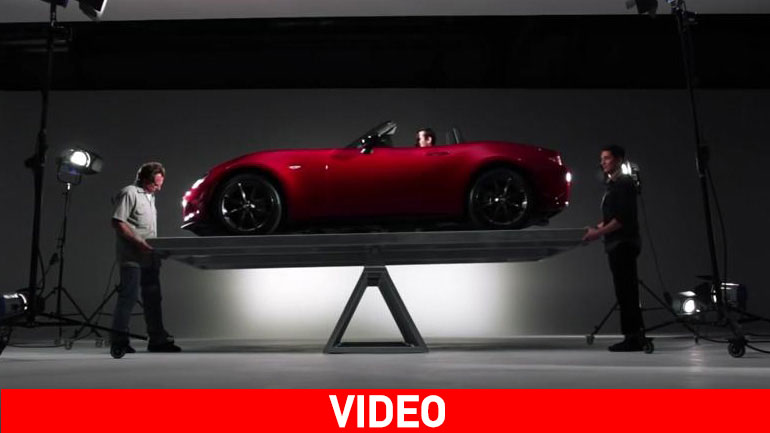 Το Mazda MX-5 στην τραμπάλα