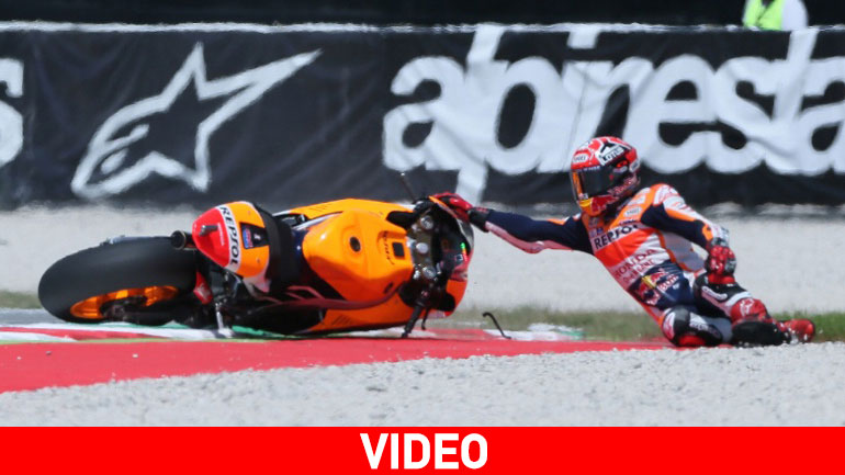 Η πτώση του Marquez στο Mugello