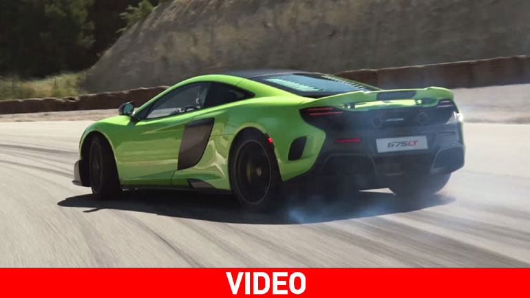 Ξεχύθηκε στον δρόμο η McLaren 675LT!