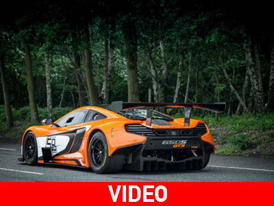 Η McLaren 650S GT3 αναστατώνει το… δάσος!
